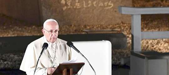  “Mai più!”, il grido del Papa a Nagasaki e Hiroshima