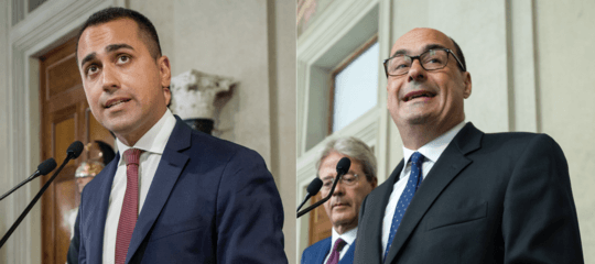 Vertice tra Di Maio e Zingaretti per definire gli obiettivi di governo