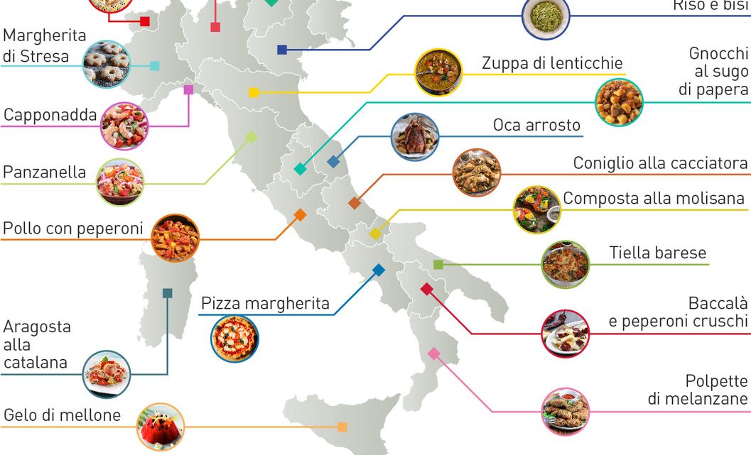 Viaggio in Italia in 20 piatti estivi